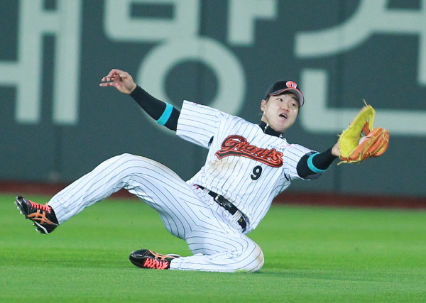 임종혁 선수의 호수비모습